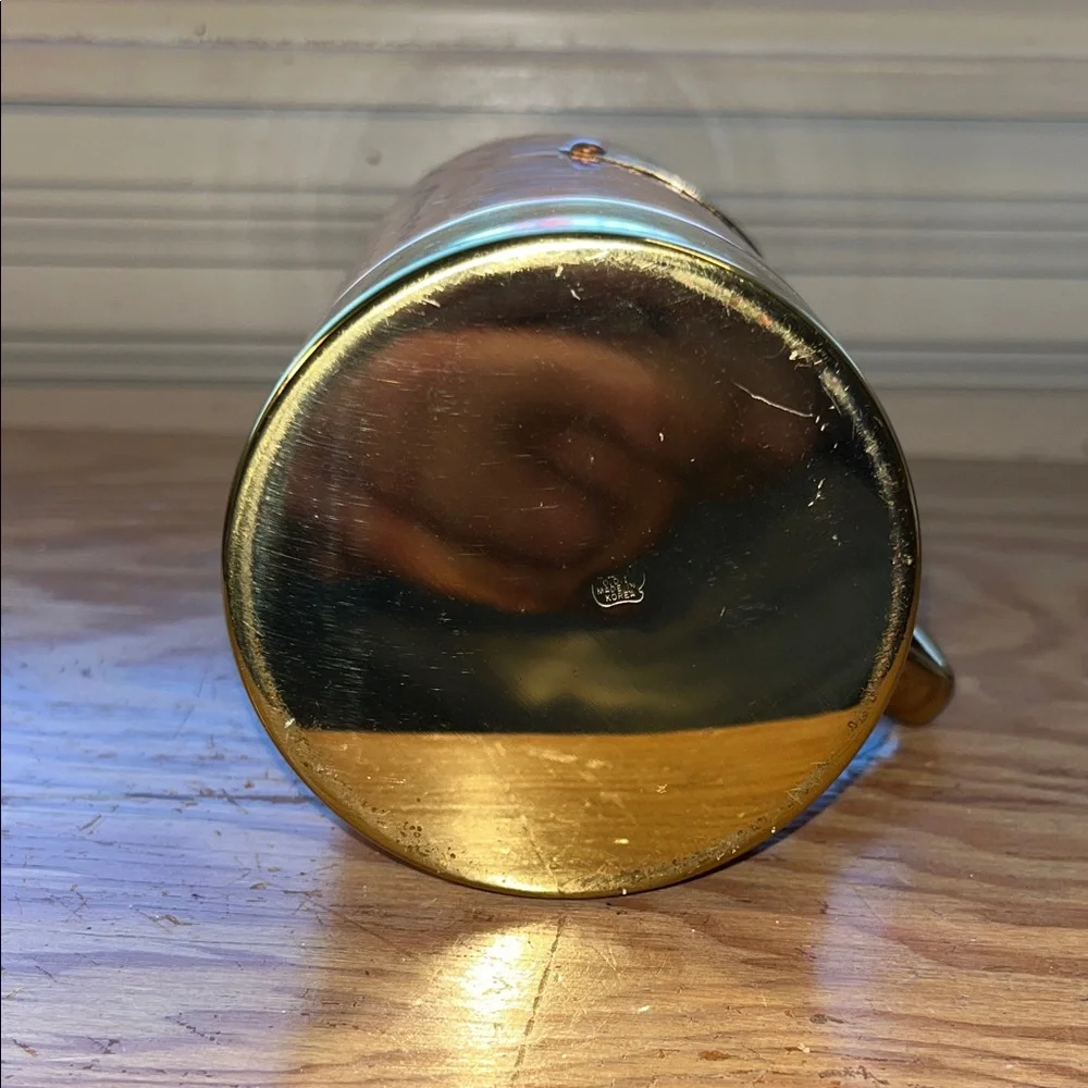 Copper‎ and Gold Cheese Shaker EUC